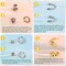 2160 Pieces Crimp Beads Kit for Jewelry Making, Knot Covers, Crimp Bead Covers, Crimp Tubes, Jump Rings and Wire Guardians with Crimping Pliers, Elastic String for Bracelets Necklaces Making